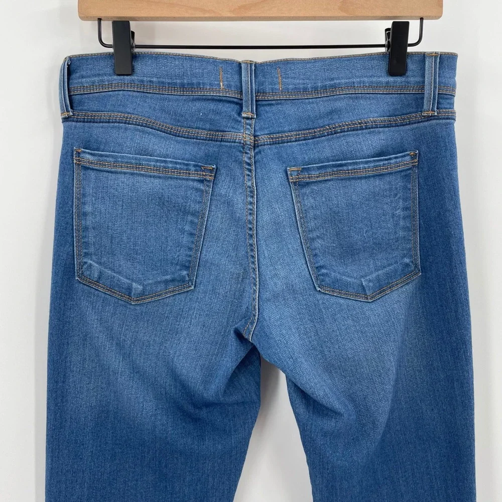 Free People We The Free Skinny‎ Jeans 28 Blue Crush Stretch Denim Jeggings USA